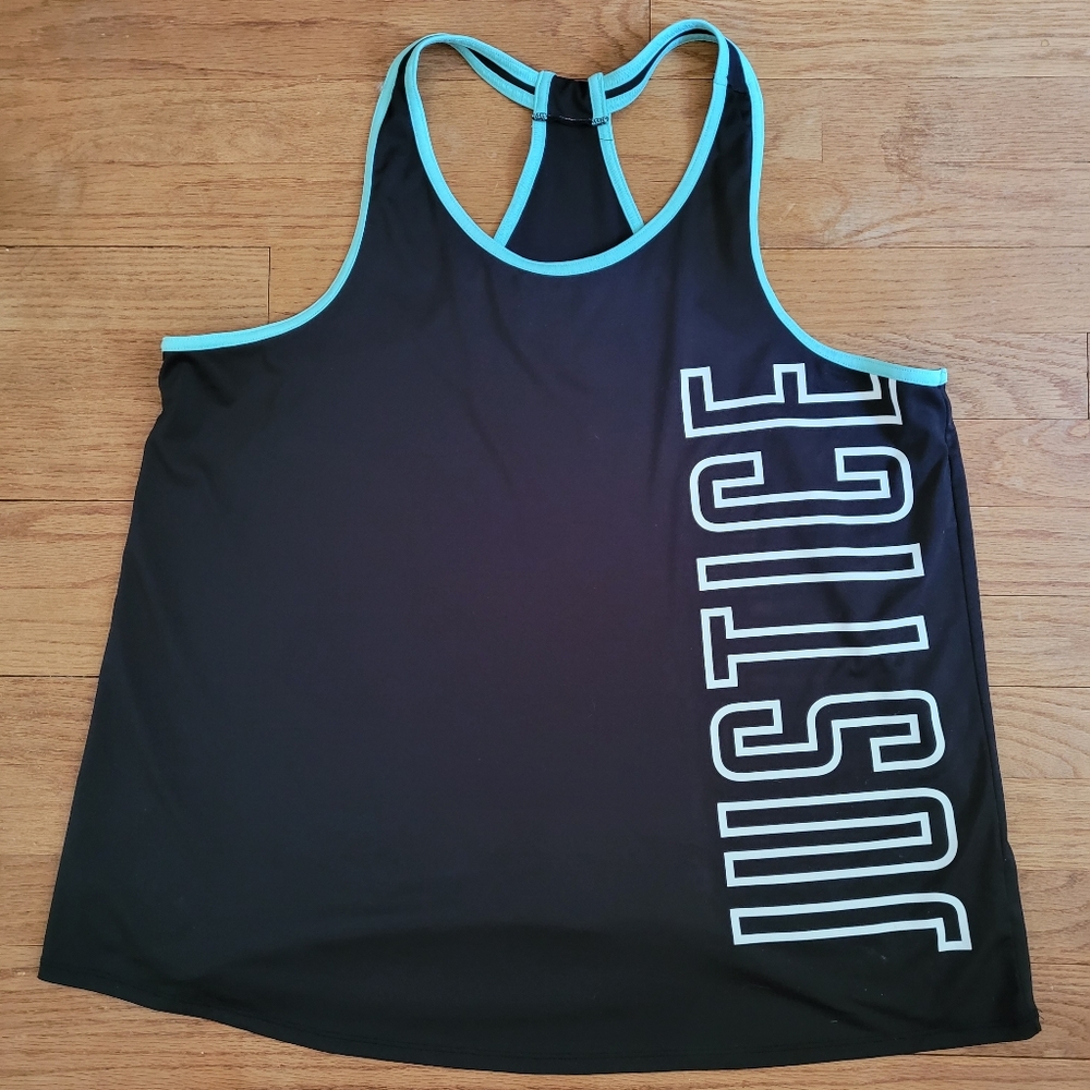 [SOLD] Justice Active Racerback Tank Top